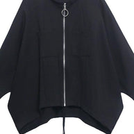 WW | Schwarze Taschen mit Reißverschluss Jacken