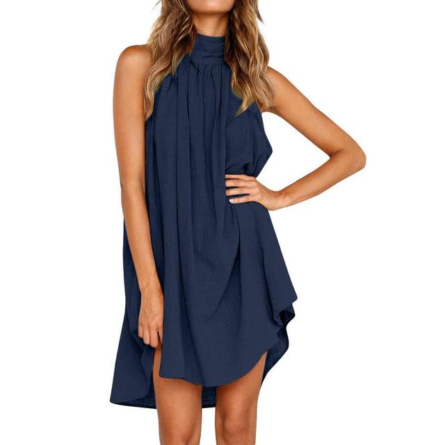 WW | Elegantes halblanges Sommerkleid