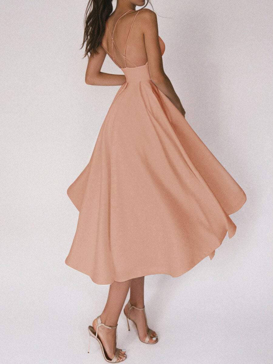 W&W Mode | Dress - Stylish dress with V-neck for a Bohemian look