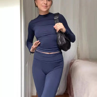 WW | Set Bequeme, dehnbare Schlaghosen für Frauen Loungewear