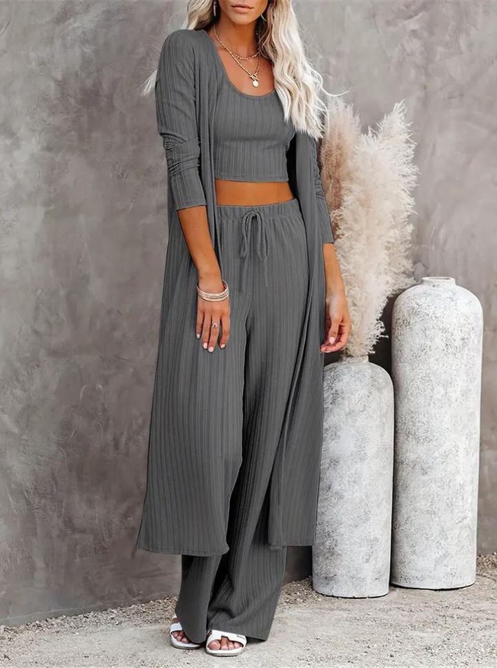W&W Mode | 3-teiliges Loungewear-Set für Damen