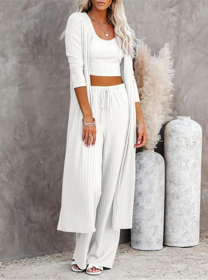 W&W Mode | 3-teiliges Loungewear-Set für Damen