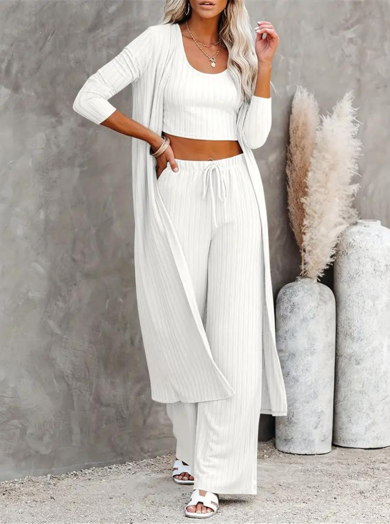 W&W Mode | 3-teiliges Loungewear-Set für Damen