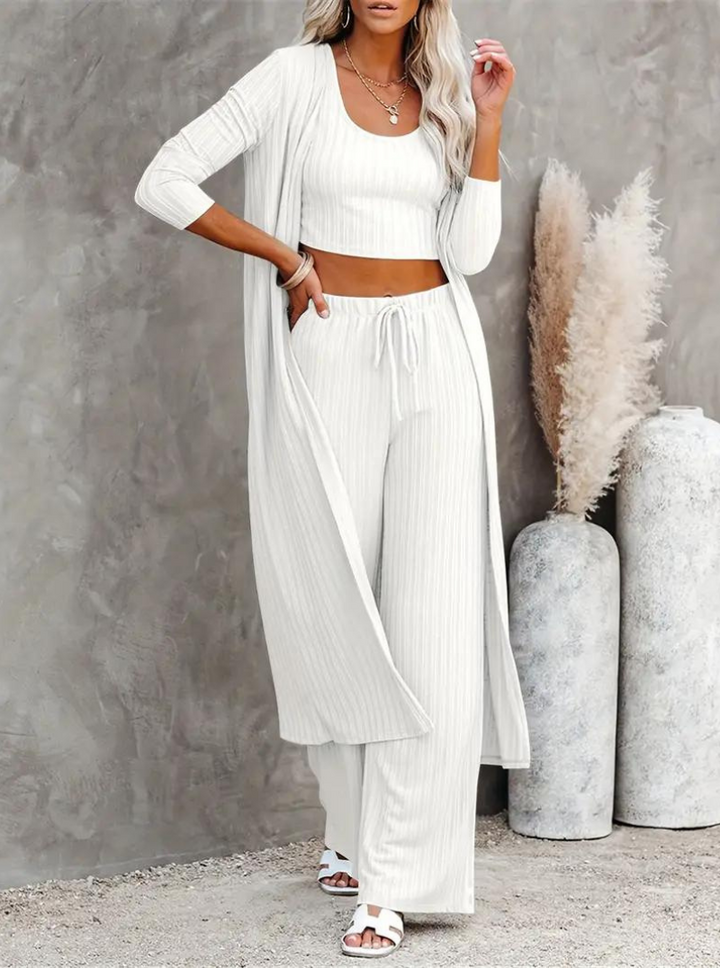 W&W Mode | 3-teiliges Loungewear-Set für Damen