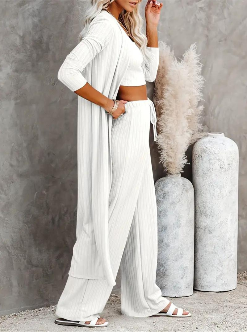 W&W Mode | 3-teiliges Loungewear-Set für Damen