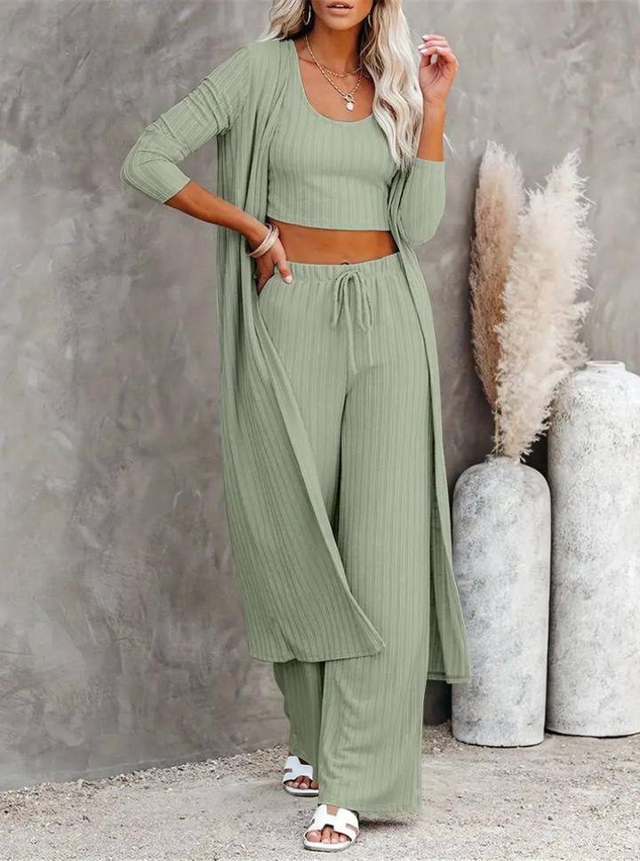 W&W Mode | 3-teiliges Loungewear-Set für Damen