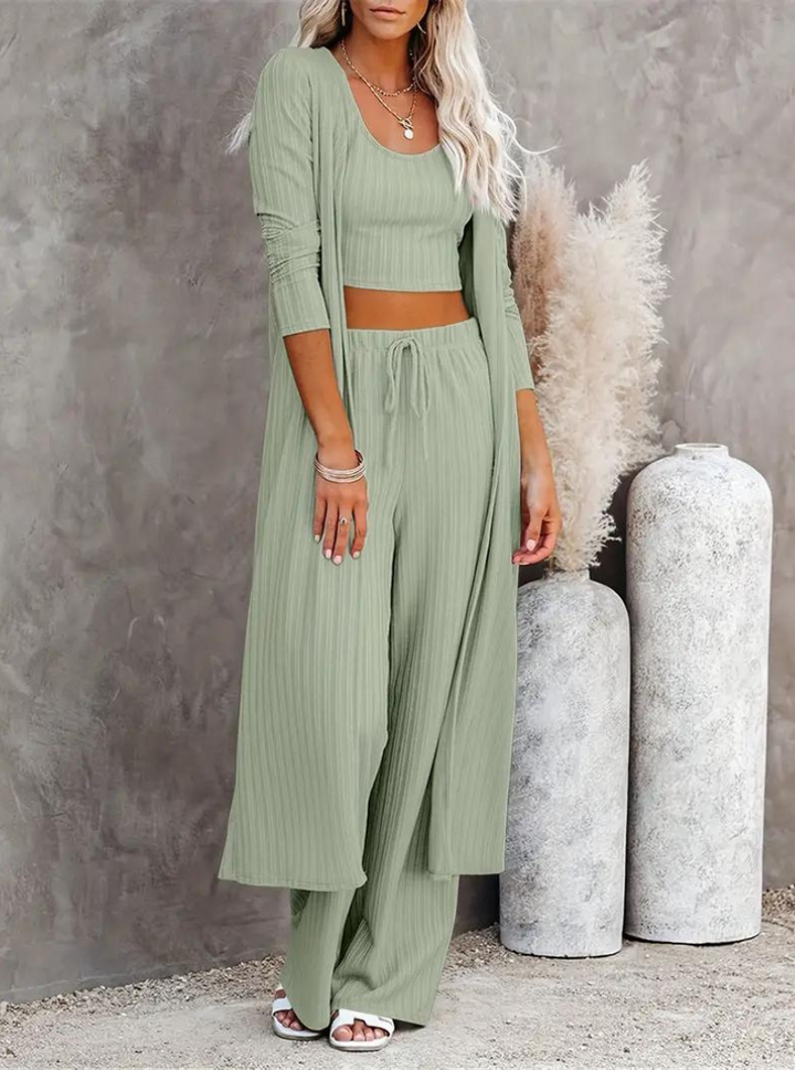 W&W Mode | 3-teiliges Loungewear-Set für Damen