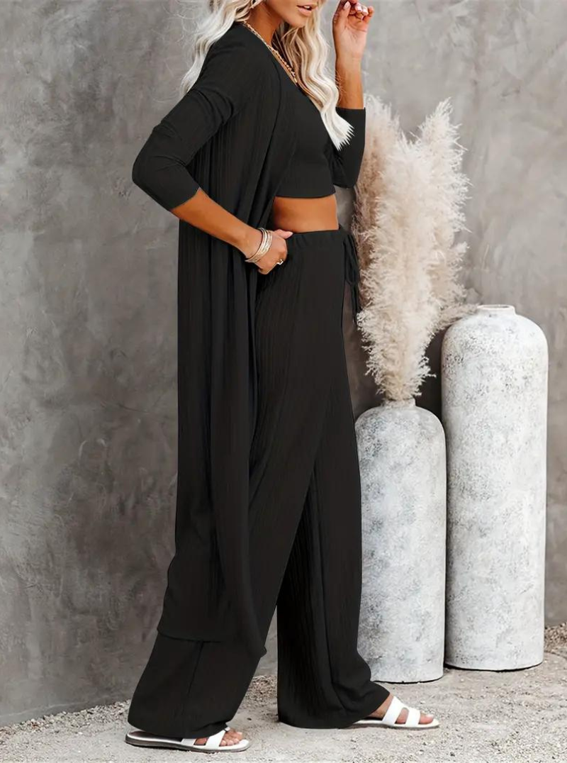 W&W Mode | 3-teiliges Loungewear-Set für Damen