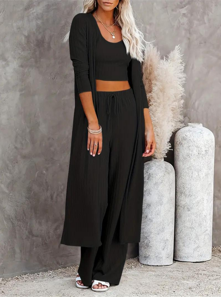 W&W Mode | 3-teiliges Loungewear-Set für Damen