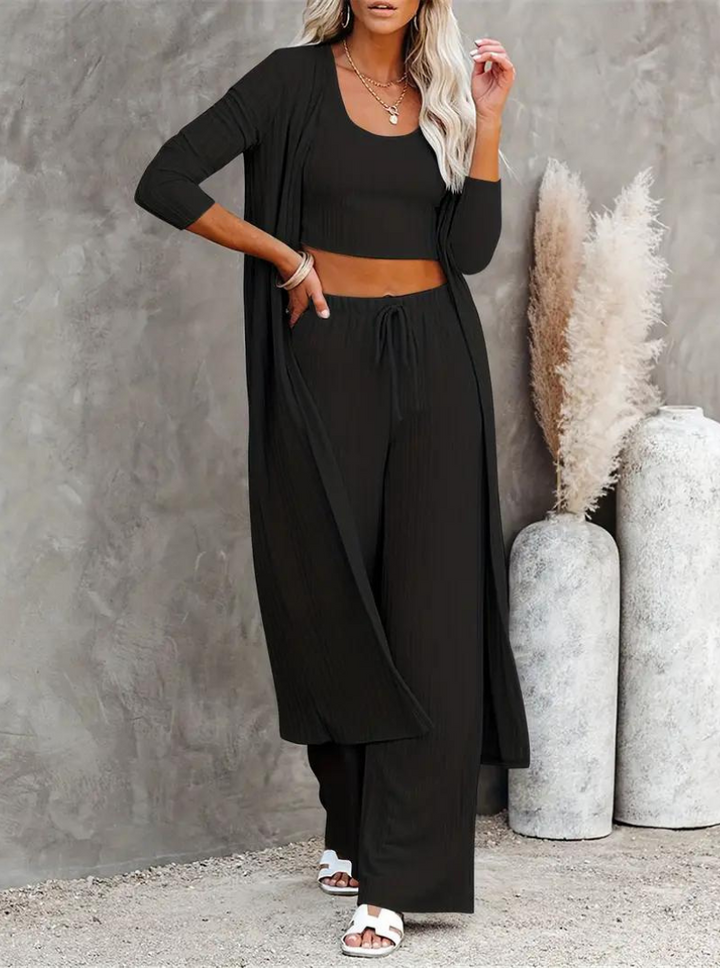 W&W Mode | 3-teiliges Loungewear-Set für Damen