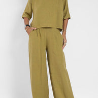 WW | Baumwolle Leinen Anzug