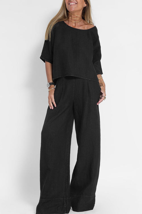 WW | Baumwolle Leinen Anzug