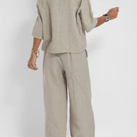 WW | Baumwolle Leinen Anzug