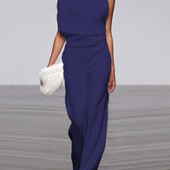 WW | One Shoulder Jumpsuit Mit Weiten Beinen
