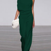WW | One Shoulder Jumpsuit Mit Weiten Beinen