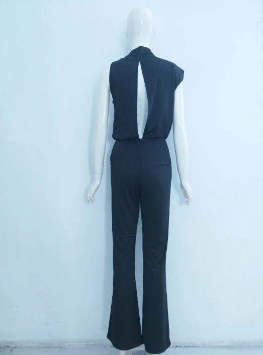 W&W Mode | One Shoulder Jumpsuit Mit Weiten Beinen