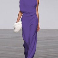 WW | One Shoulder Jumpsuit Mit Weiten Beinen