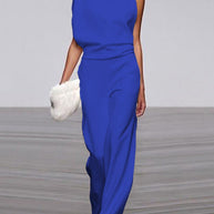 WW | One Shoulder Jumpsuit Mit Weiten Beinen