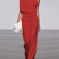 WW | One Shoulder Jumpsuit Mit Weiten Beinen