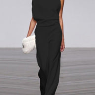 WW | One Shoulder Jumpsuit Mit Weiten Beinen