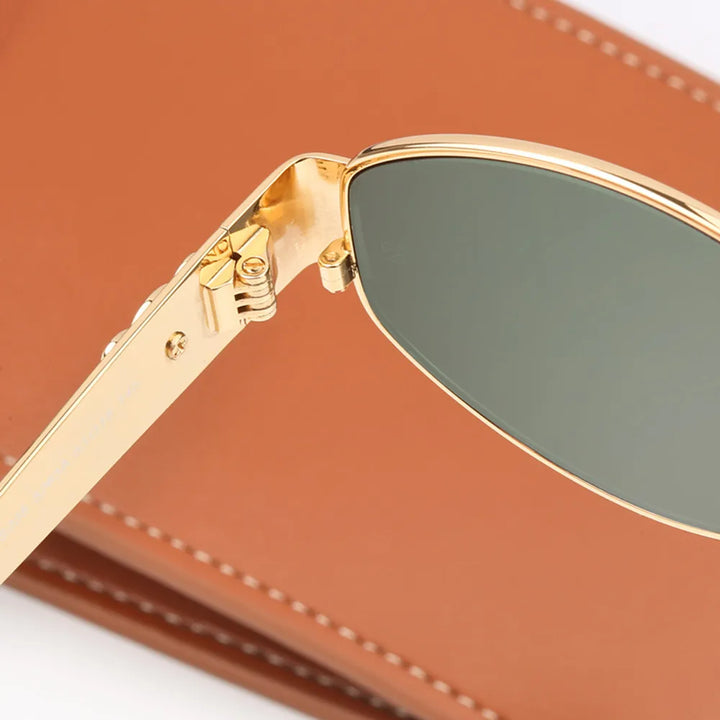 W&W Mode | Ovale Sonnenbrille Für Damen Einfach & Elegant