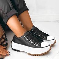 WW | Bequeme Plateau Sneaker für Damen