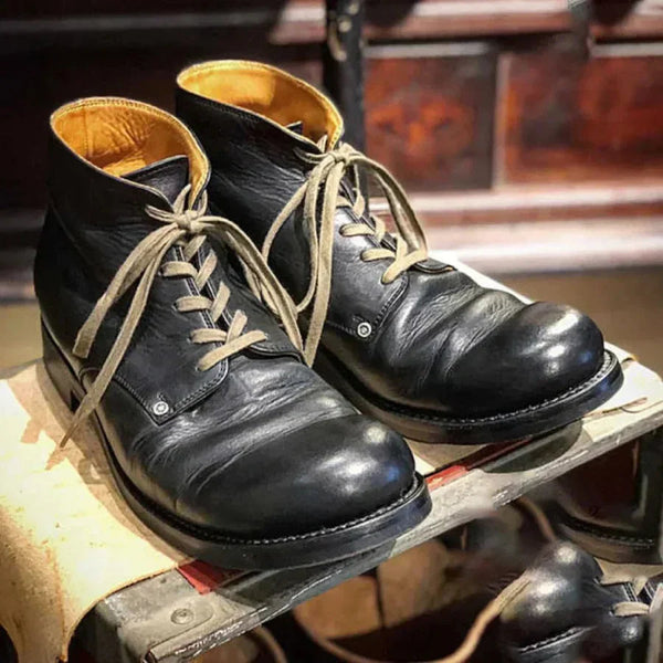 WW | Bequeme Stiefelette mit Runder Zehe und Rutschfester Sohle