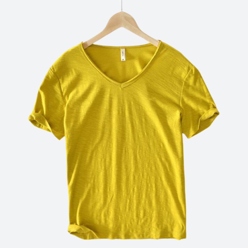 W&W Mode | Sommer Baumwolle Leinen T-Shirt