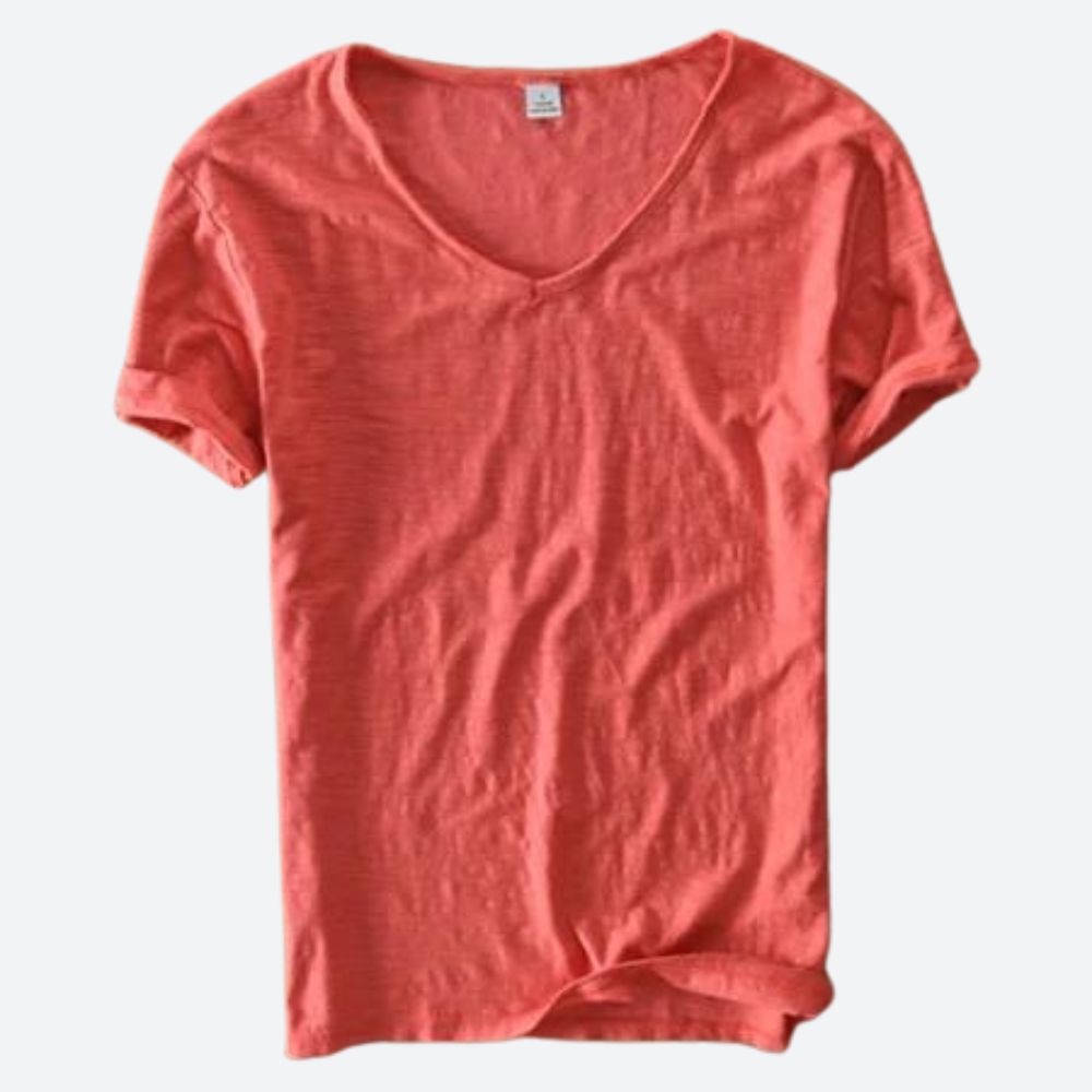 W&W Mode | Sommer Baumwolle Leinen T-Shirt