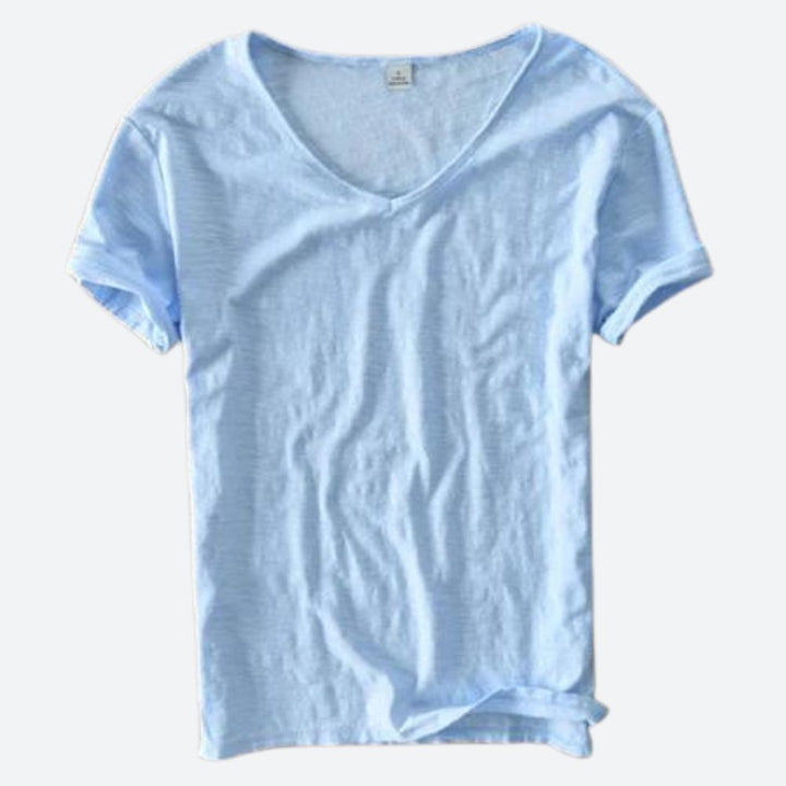 W&W Mode | Sommer Baumwolle Leinen T-Shirt