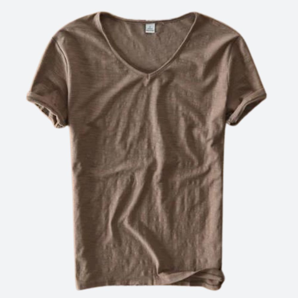 W&W Mode | Sommer Baumwolle Leinen T-Shirt