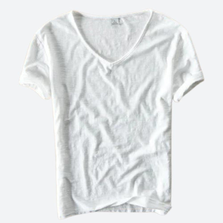 W&W Mode | Sommer Baumwolle Leinen T-Shirt
