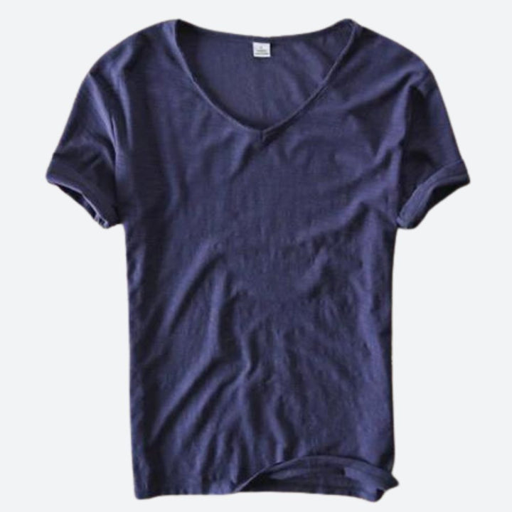 W&W Mode | Sommer Baumwolle Leinen T-Shirt