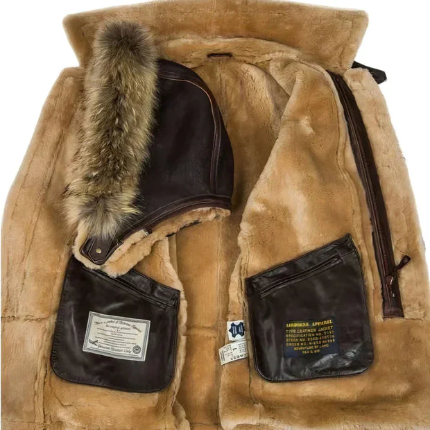 WW | Stylische Lederjacke Für Herren