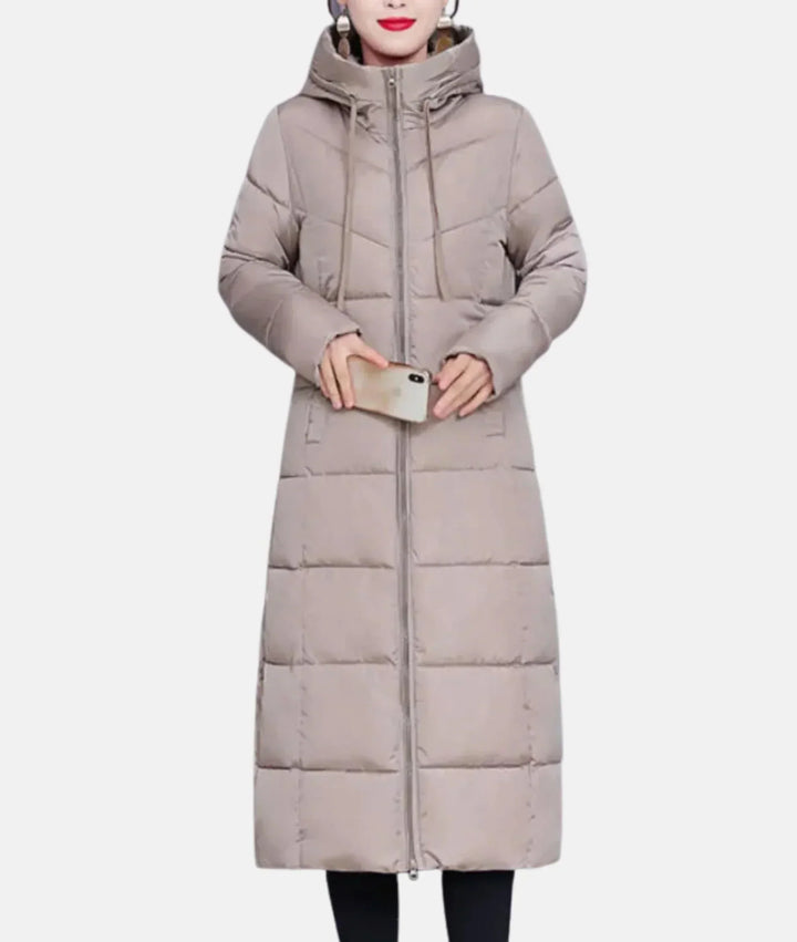 W&W Mode - Langer Wintermantel für Damen