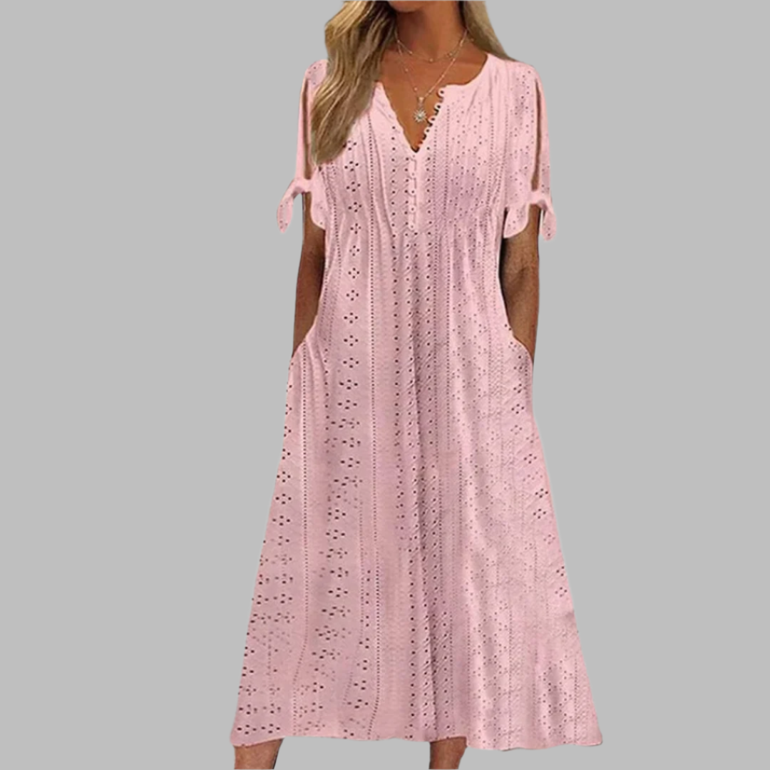 WW | Elegantes Sommer Boho Midi Kleid