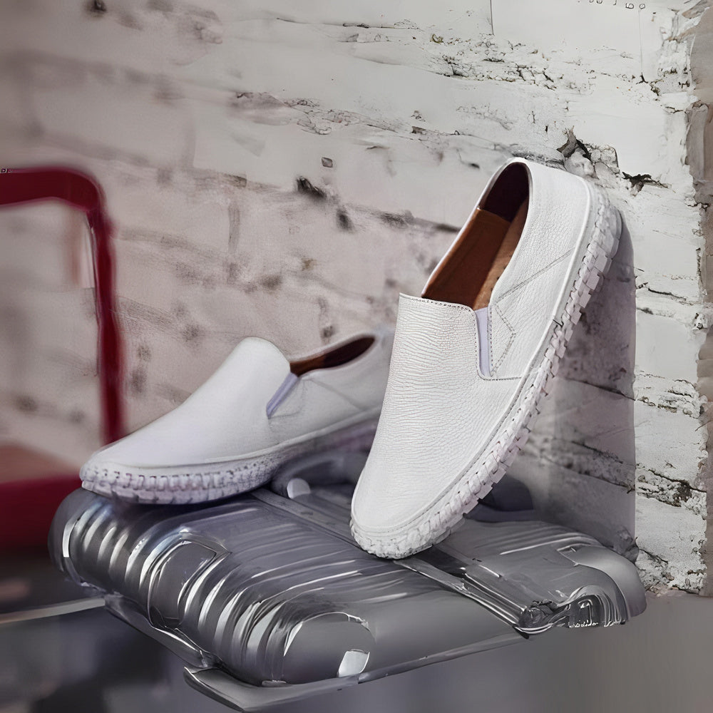 W&W Mode | Leder Premium Slipper Herren