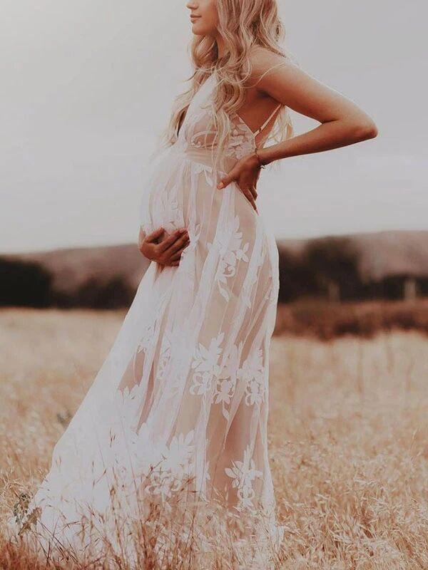 WW | Umstands-Maxikleid