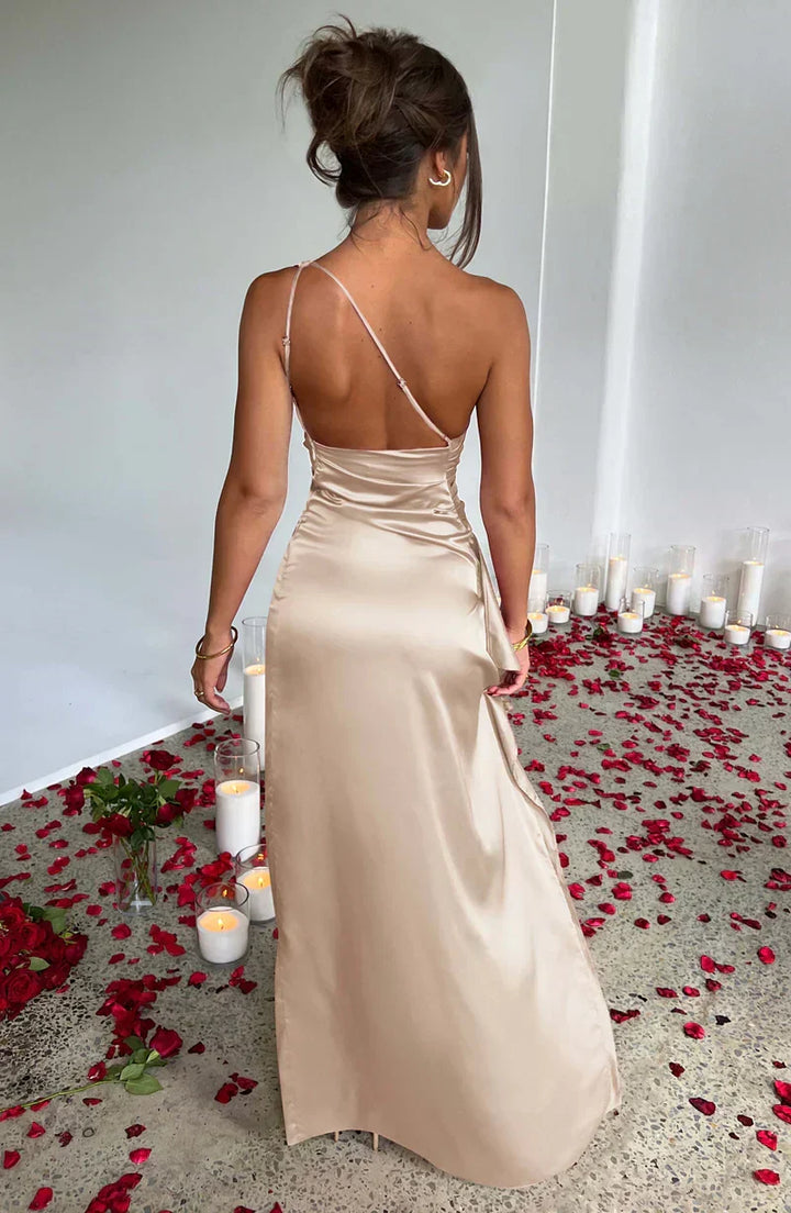 W&W Mode | Ein Schulter Maxi-Dress – Für stilvolle Anlässe