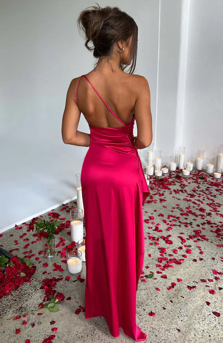 W&W Mode | Ein Schulter Maxi-Dress – Für stilvolle Anlässe