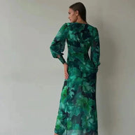 LONG SLEEVE DRESS - Elegantes Langarmkleid