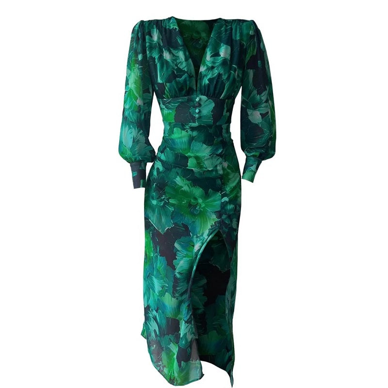 LONG SLEEVE DRESS - Elegantes Langarmkleid