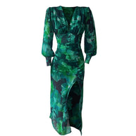 LONG SLEEVE DRESS - Elegantes Langarmkleid