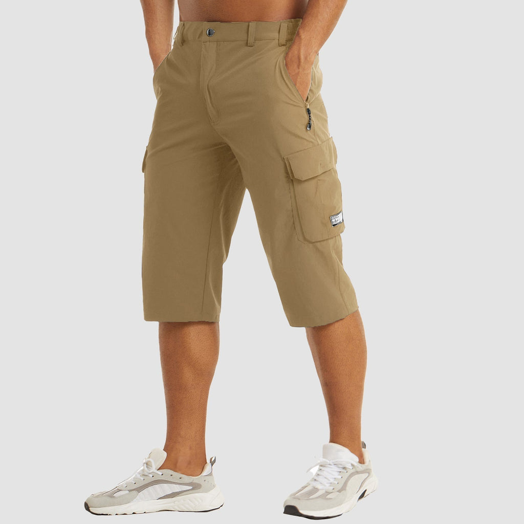 WW | Bequeme Cargo Kurze Hosen mit Mehreren Taschen und Schnell Trocknendem Gestaltung