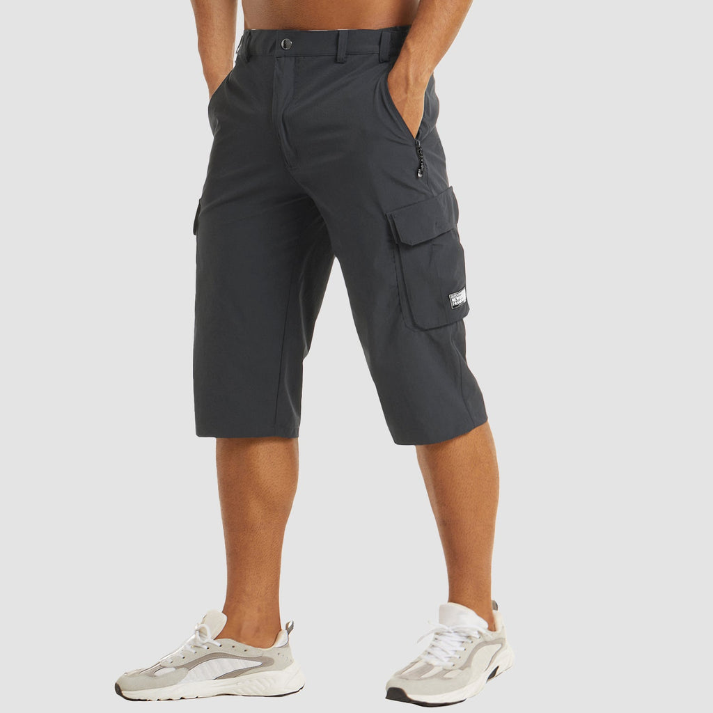 WW | Bequeme Cargo Kurze Hosen mit Mehreren Taschen und Schnell Trocknendem Gestaltung