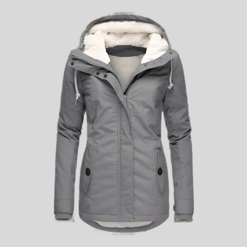 WW | Lange Wasserdichte Winterjacke Mit Kapuze & Futter