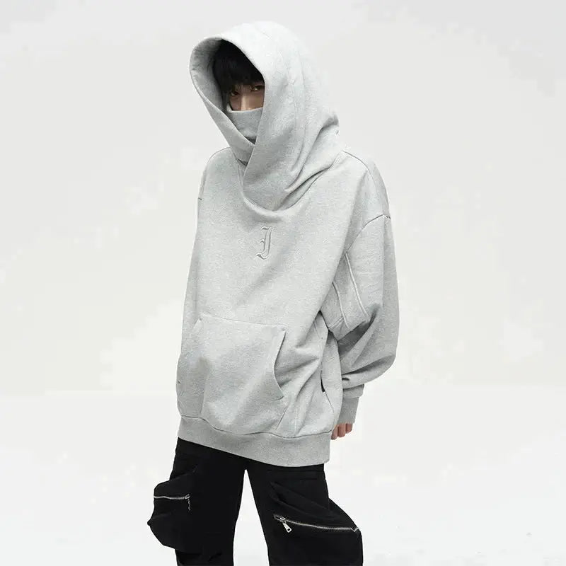 WW | Ninja-Hoodie Mit Doppeltem Ausschnitt