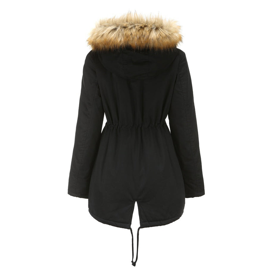 WW | Winterparka mit Kunstfell und Teddy-Fütterung