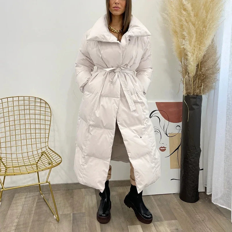 WW | Lange Winterjacke für Damen