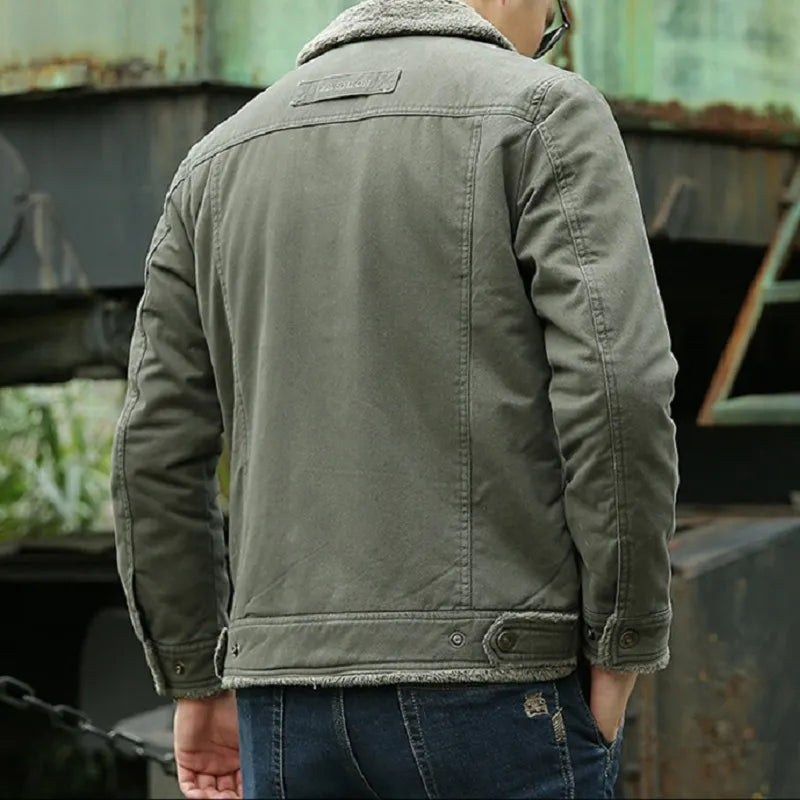 WW | Denimjacke mit Teddyfutter für Herren